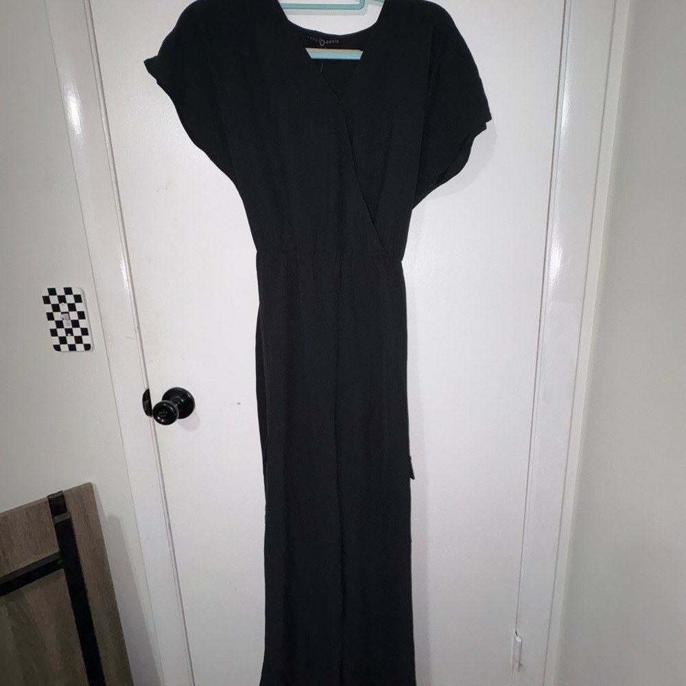 Fred David Black Jumpsuit